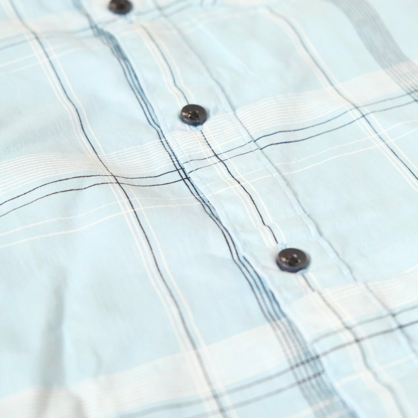 Boys' Light Blue Checked Shirt – Casual & Stylish