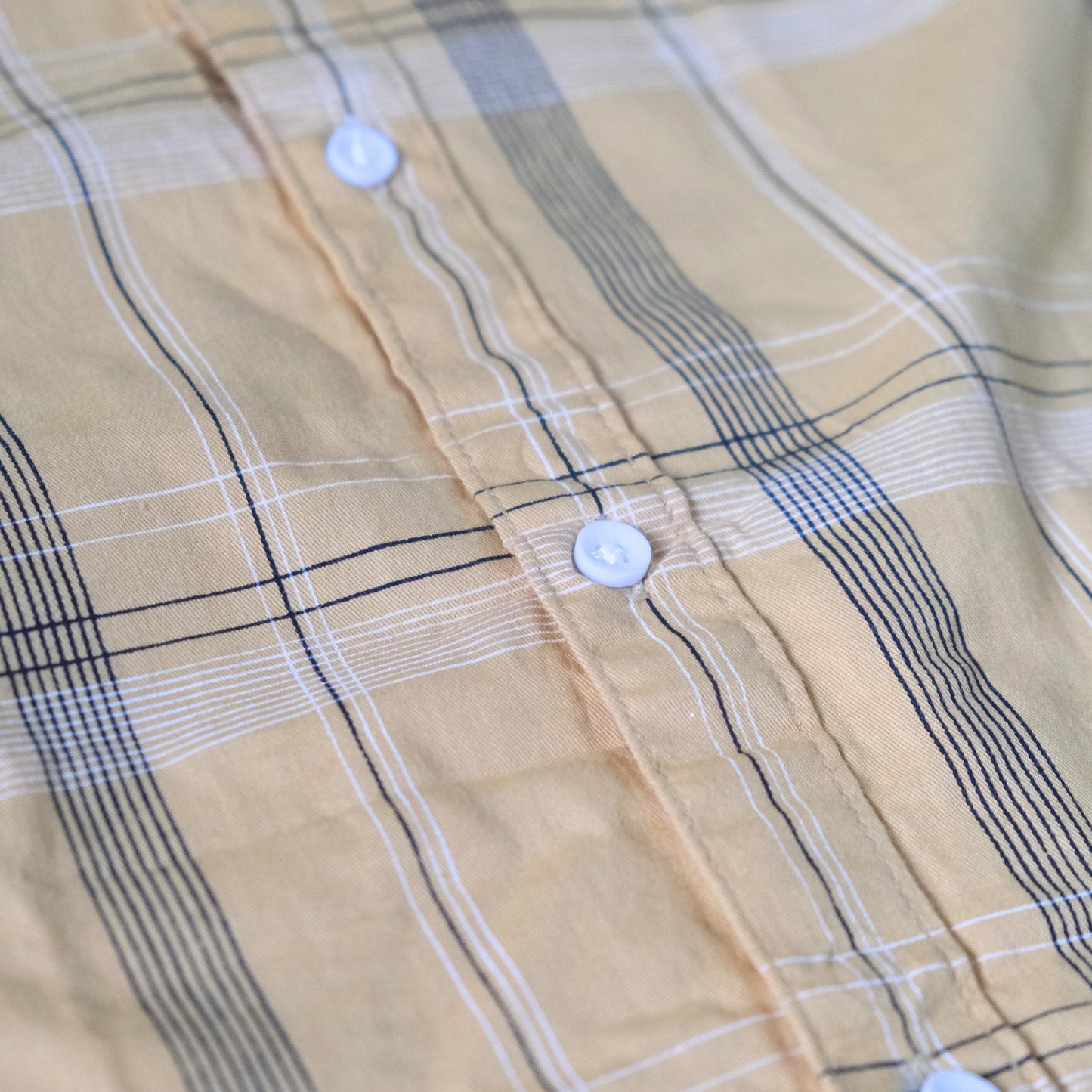 Boys' Yellow &amp; Black Checked Shirt – Vibrant &amp; Trendy